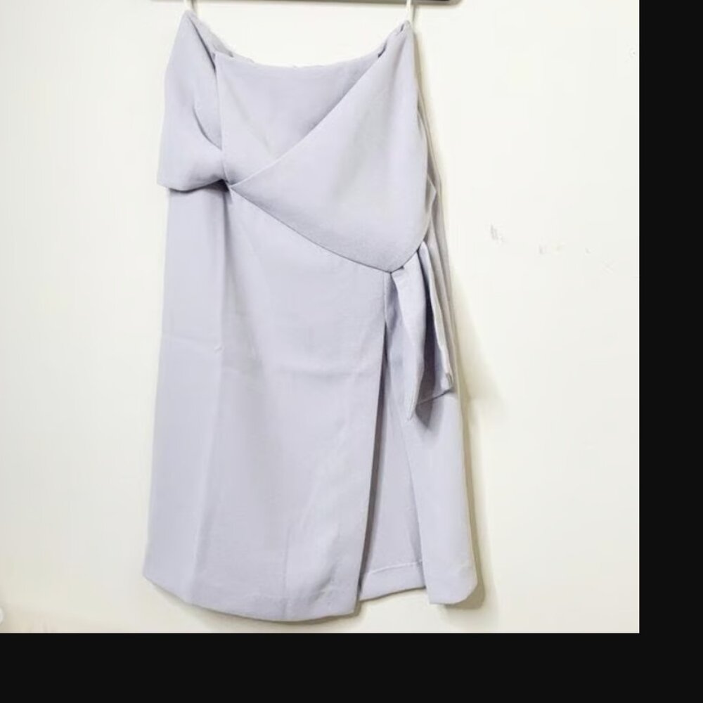 NEW / NWT - ELLIATT Studio (faux) Wrap Skirt in Lilac LARGE